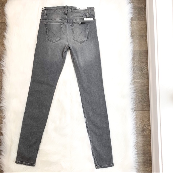Joe's Jeans Hello Icon Grey Ashlie Skinny Jeans - Picture 14 of 15